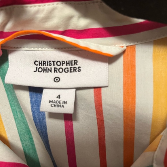 Christopher John Rogers X Target Multi-Colored Striped Dress - Picture 5 of 12